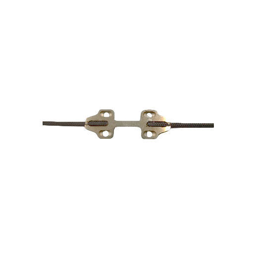 Surface-mounted FBG temperature sensor - Structural temperature monitoring in fields such as bridge construction, win...
